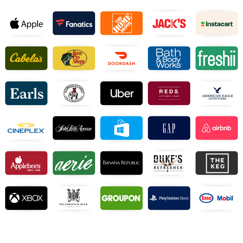Shopr Rewards: Canadian Merchants