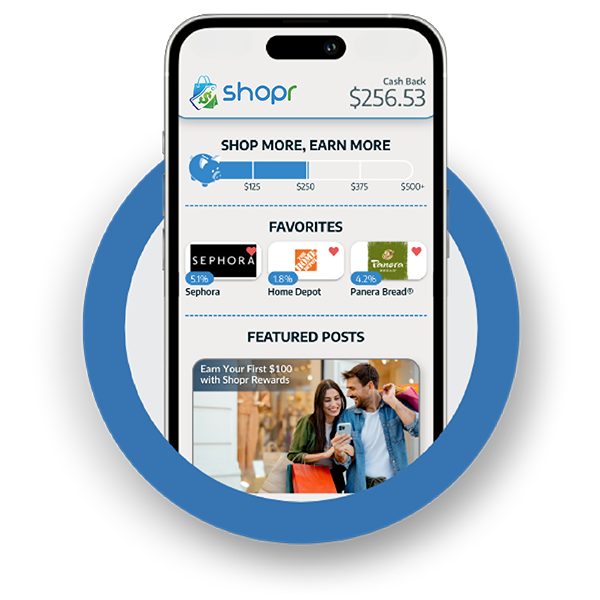 Shopr Rewards Mobile App