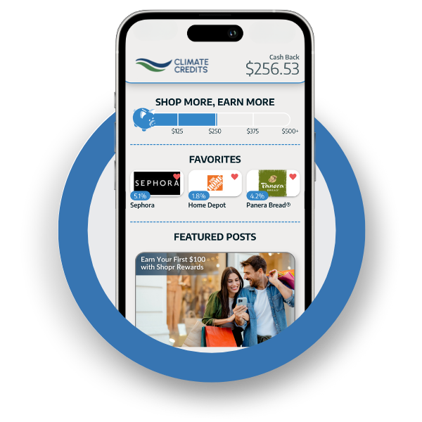 Climate Credits Mobile App